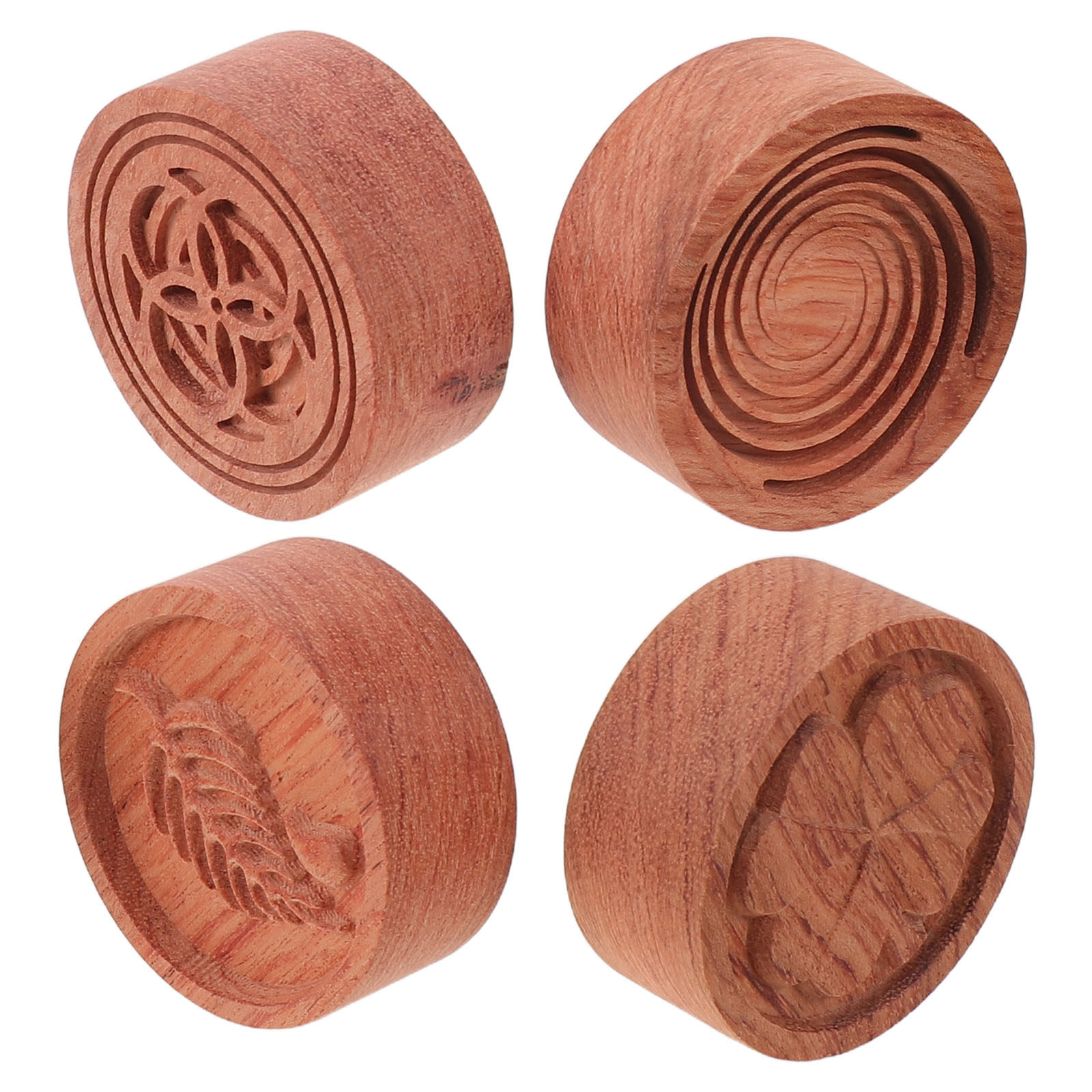 4Pcs Wood Passive Essential Oi - Car Air Freshener recension och pris