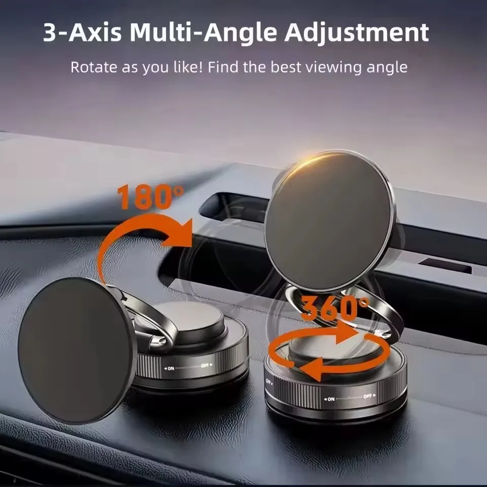 Upgraded 360°Vacuum Magnetic P - Car Mirror recension och pris