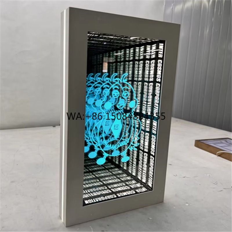 LED Infinity 3D Mirror Buildin - Car Mirror recension och pris