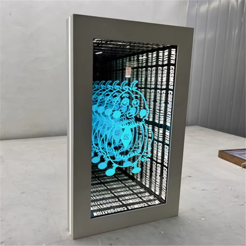 LED Infinity 3D Mirror Buildin - Car Mirror recension och pris