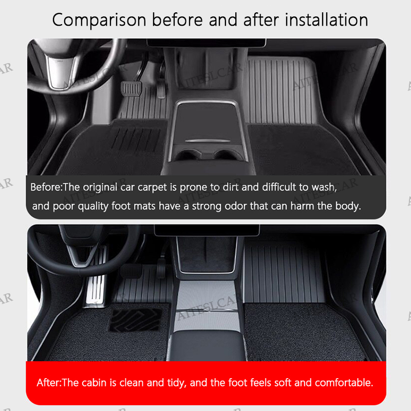 AITESLCAR For Tesla Floor Mat  - Car Floor Mat recension och pris
