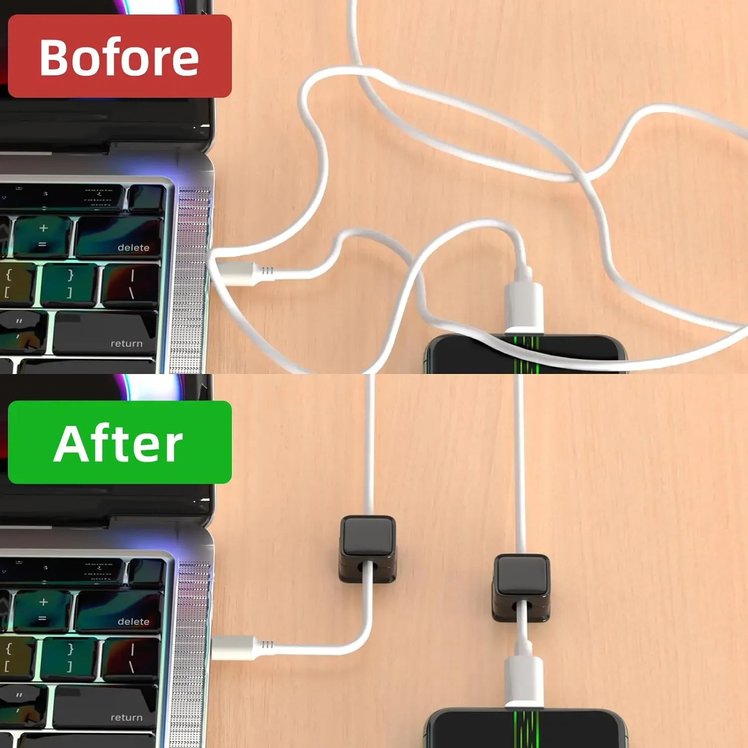 Mini Cable Organizer Holder Ma - Car Organizer recension och pris