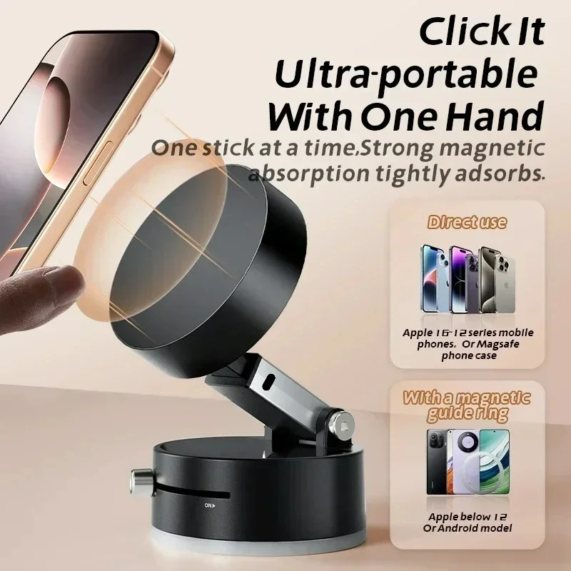 High Performance Magnetic Vacu - Car Phone Holder recension och pris