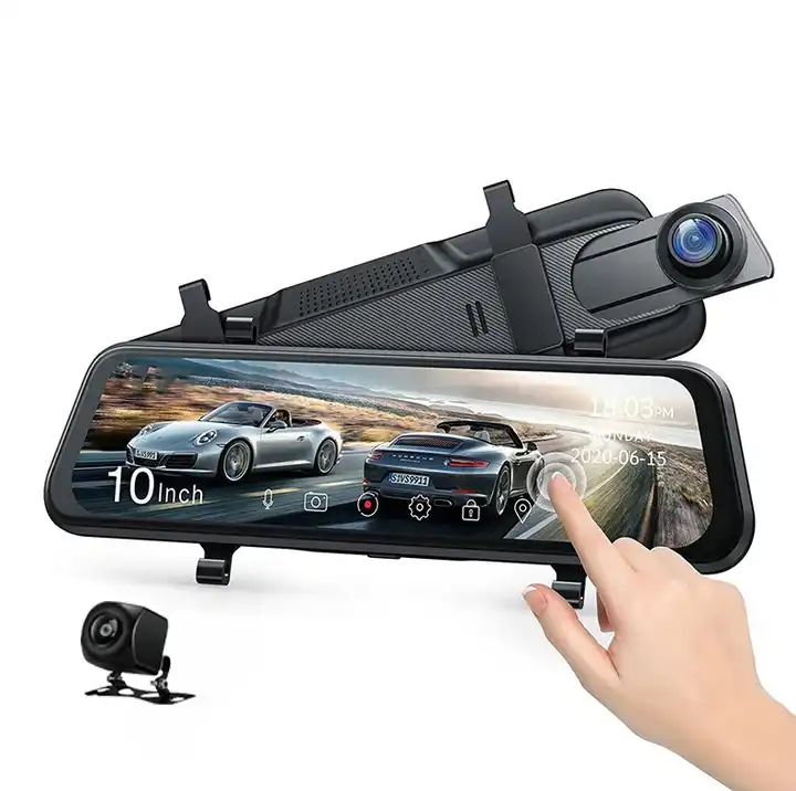 10'' Mirror Dash Cam Night Vis - Car Mirror recension och pris
