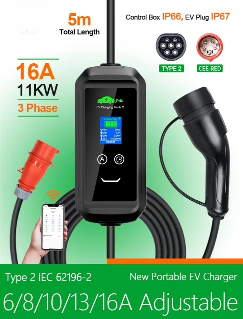 Custom USA AC Portable EV Char - Car Charger recension och pris