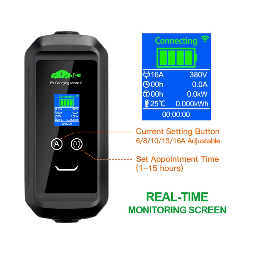 Custom USA AC Portable EV Char - Car Charger recension och pris