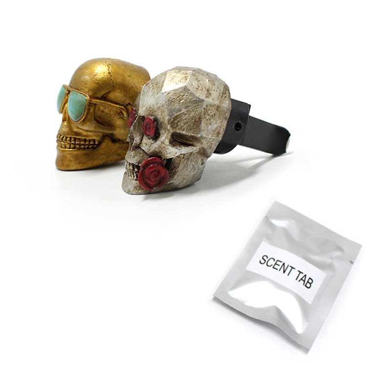 2‌pcs/set Resin Rose Skull Car - Car Air Freshener recension och pris