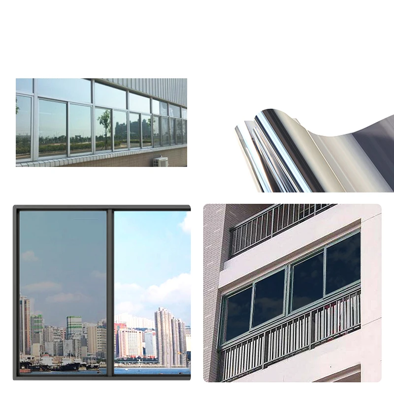 House Window Privacy Film Adhe - Car Mirror recension och pris