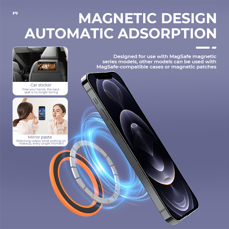 For Magsafe Strong Magnetic Ri - Car Phone Holder recension och pris