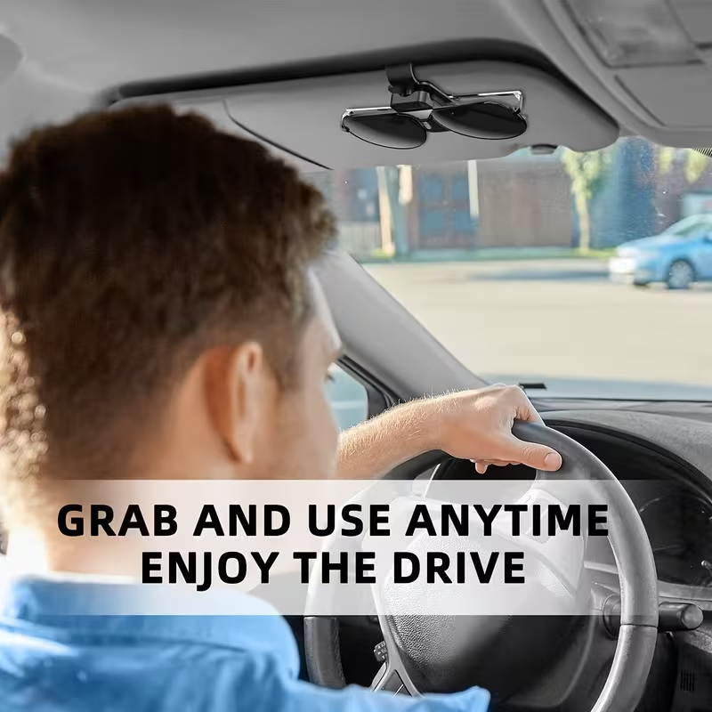Sun Visor Sunglasses Holder fo - Car Organizer recension och pris