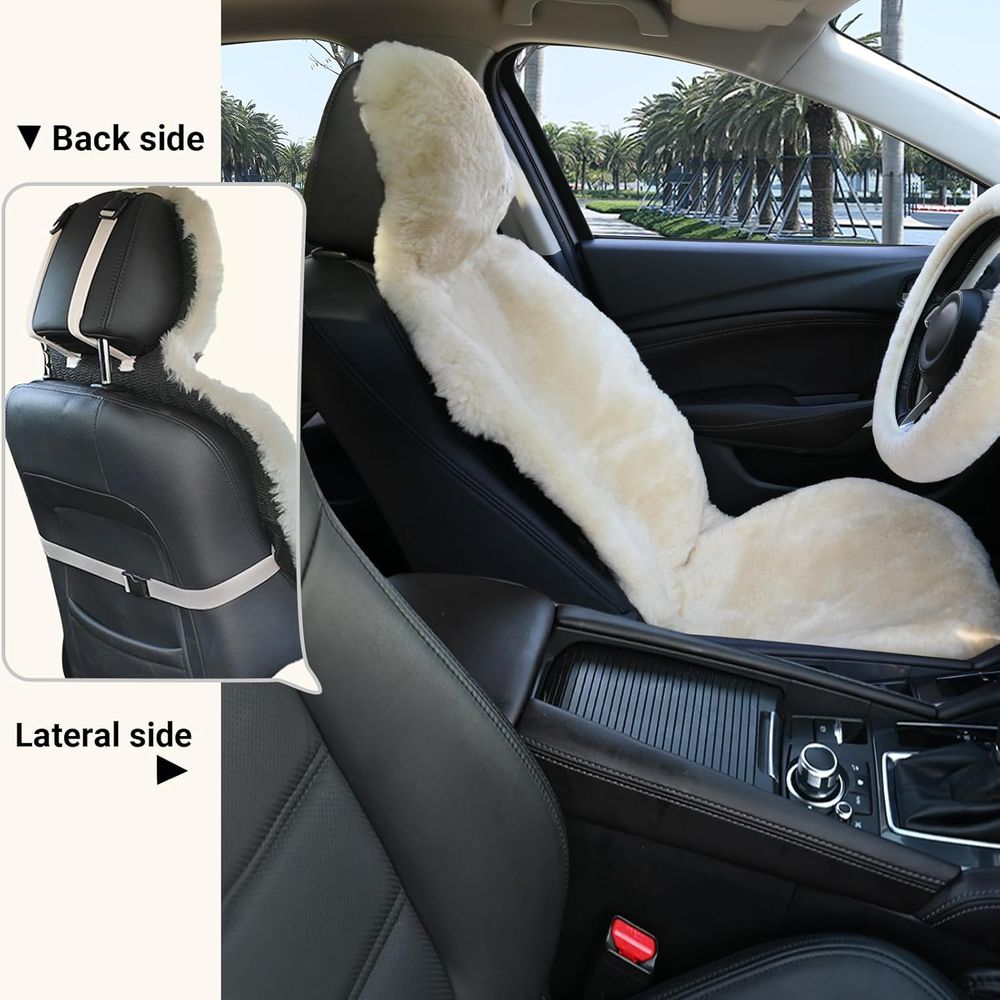 Aegis Cover Premium Sheepskin  - Car Seat Cover recension och pris