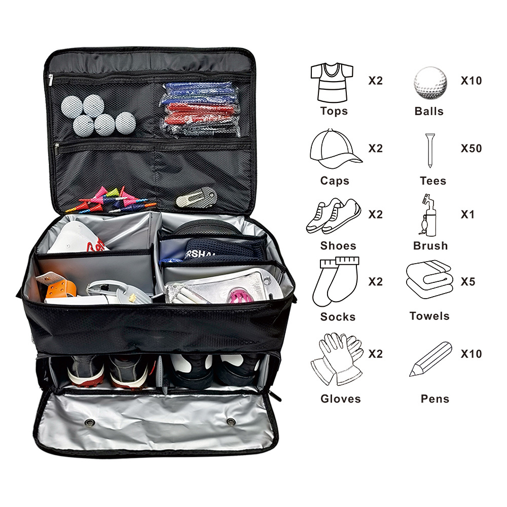 Golf Trunk Organizer Storage w - Car Organizer recension och pris