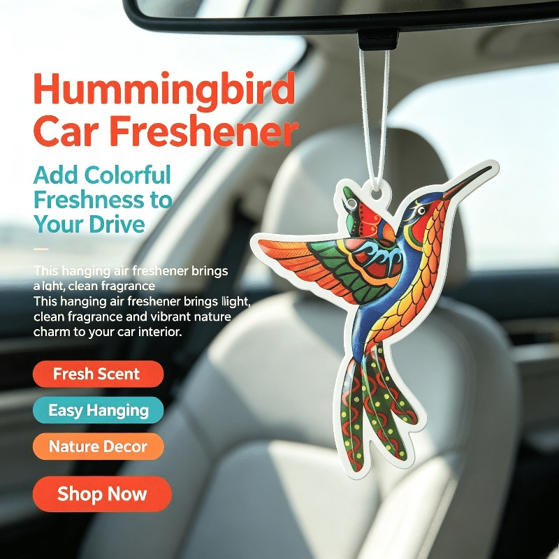 Car Air Freshener Colorful Hum - Car Air Freshener recension och pris