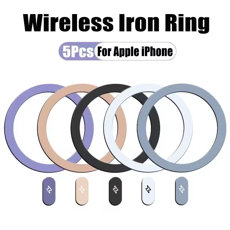 5/1Pcs Metal Plate Sticker Rin - Car Phone Holder recension och pris