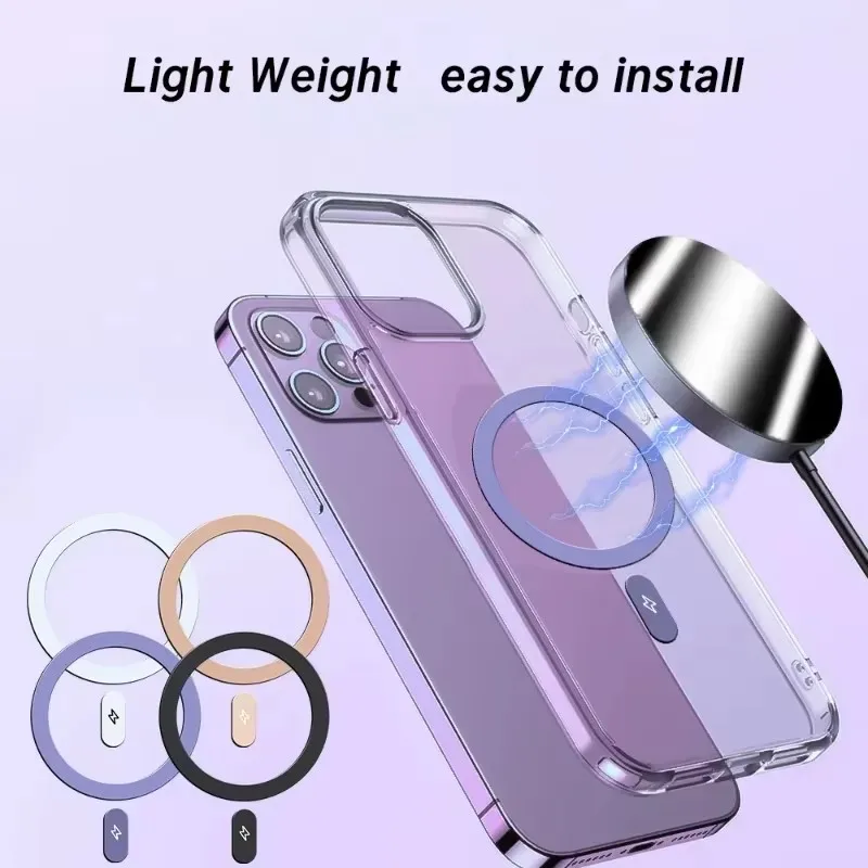 5/1Pcs Metal Plate Sticker Rin - Car Phone Holder recension och pris